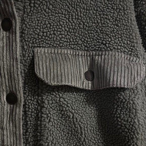 Zara Green Teddy Jacket - Picture 2 of 3